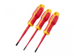 Stanley 3 Piece VDE Screwdriver Set &pound;9.99